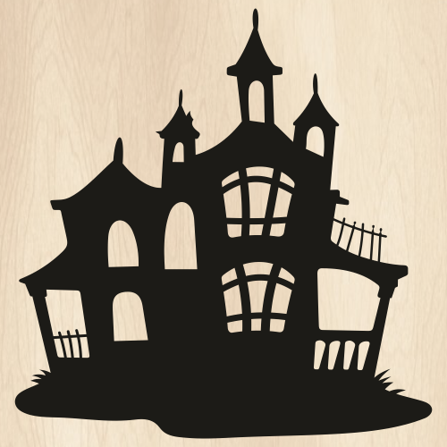 Halloween Haunted Scary House Png