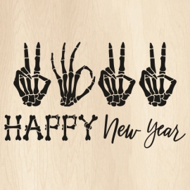 Happy-New-Year-Skeleton-Hands-Png