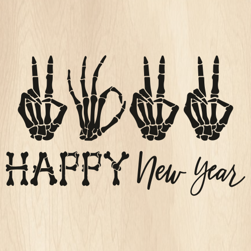 Happy-New-Year-Skeleton-Hands-Png