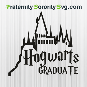 Harry Potter Hogwarts Graduate Svg