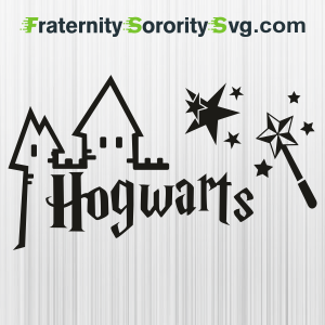 Harry Potter Hogwarts Star Svg