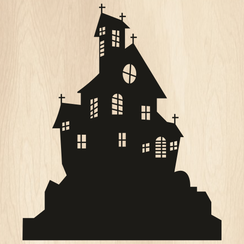 Haunted-Spooky-House-Svg