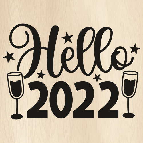 Hello 2022 Svg