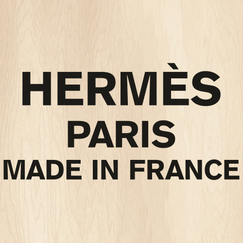 Hermes Paris Made in France Svg