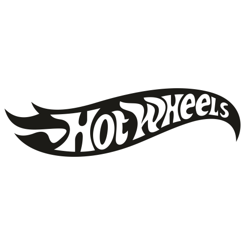 Hot Wheels Black Logo Svg