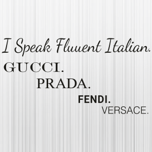 I-Speak-Fluent-Italian-Svg