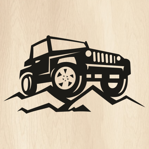 Lifted-Jeep-Svg
