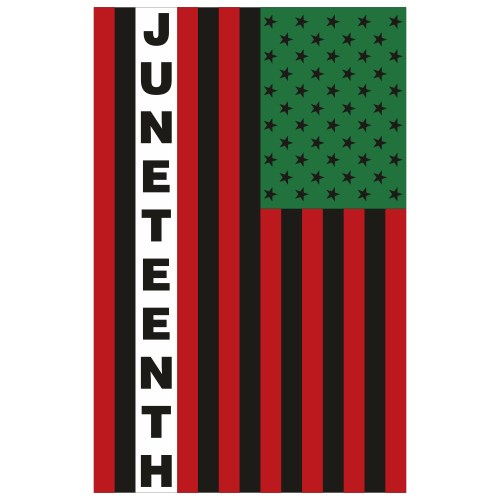 Juneteenth Flag Svg