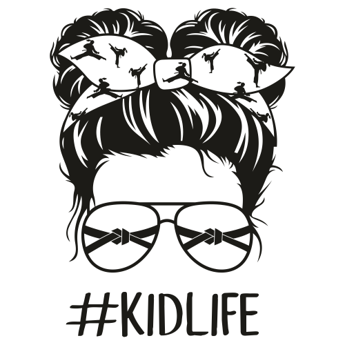 Karate Kid Life Black Svg