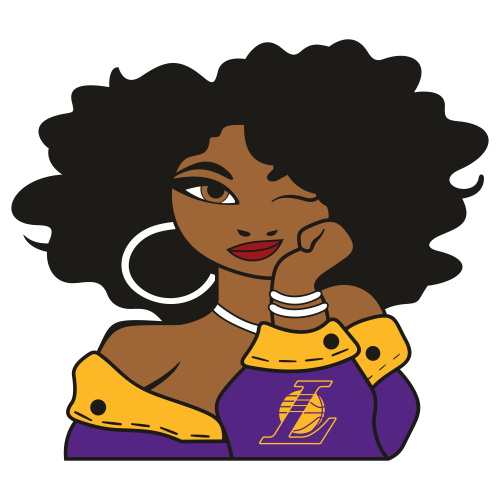 Lakers-Girl-Svg