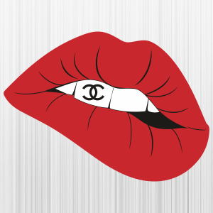 Chanel-Sexy-Biting-Lips-Svg