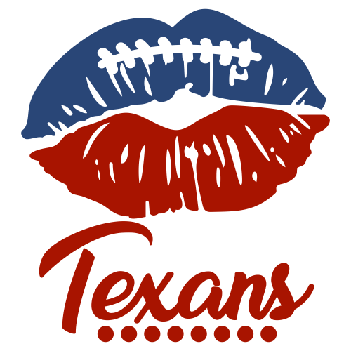 Houton Texans Lips Svg