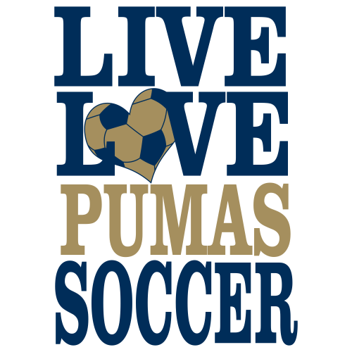Live Love Pumas Soccer Svg