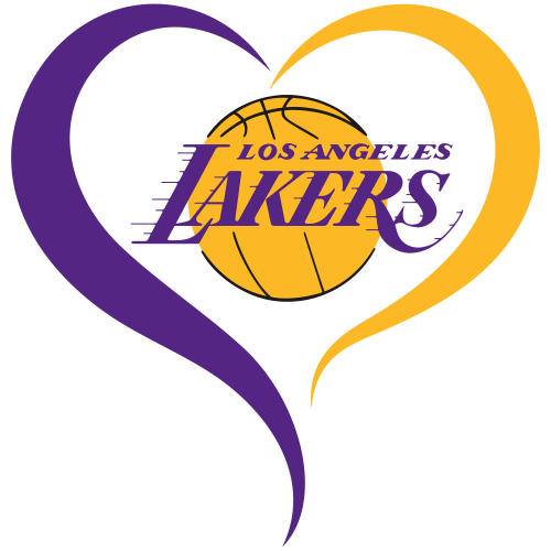 Los-Angeles-Lakers-Heart-Svg
