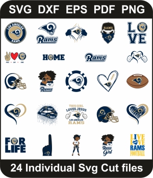 Los-Angeles-Rams-Svg-Pack