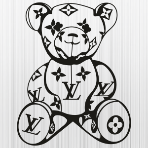 Louis-Vuitton-Teddy-Bear-Svg