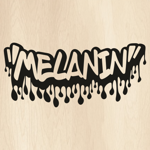 Melanin-Dripping-Graffiti-Black-Svg