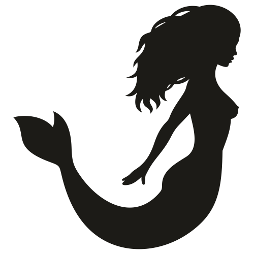 Sexy Mermaid Svg | Sexy Mermaid Vector Files | Dancing Mermaid Svg Cut ...