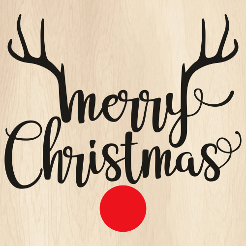 Merry-Christmas-Reindeer-SVG