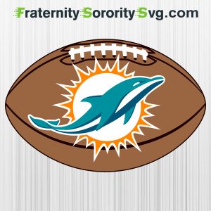 Miami Dolphins Ball Svg