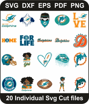 Miami-Dolphins-Svg-Pack