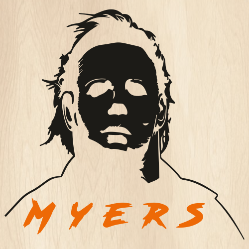 Michael Myers Face SVG
