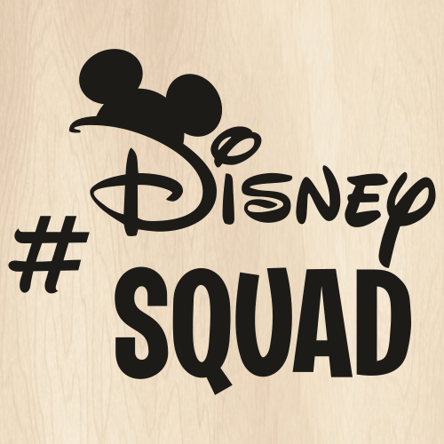 Disney-Squad-Svg