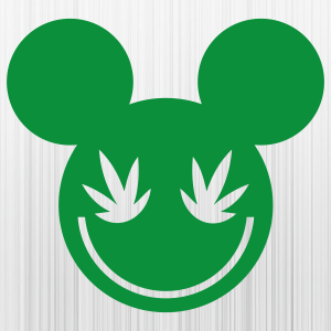 Mickey Weed Svg