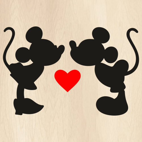 Mickey-And-Minnie-Kissing-SVG