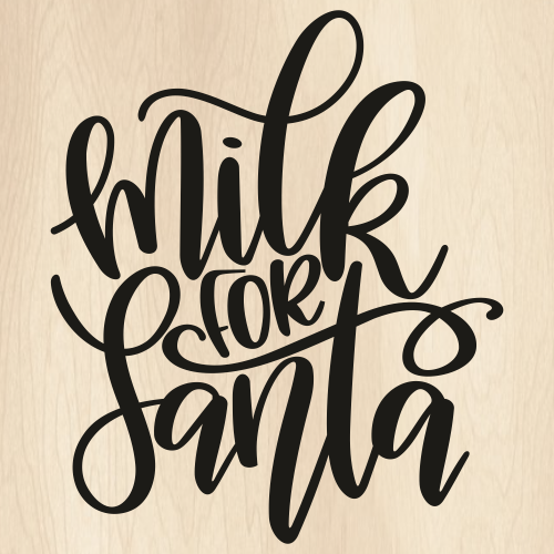 Milk-For-Santa-Svg