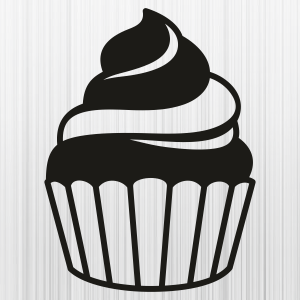 Muffin-Cake-Black-Svg
