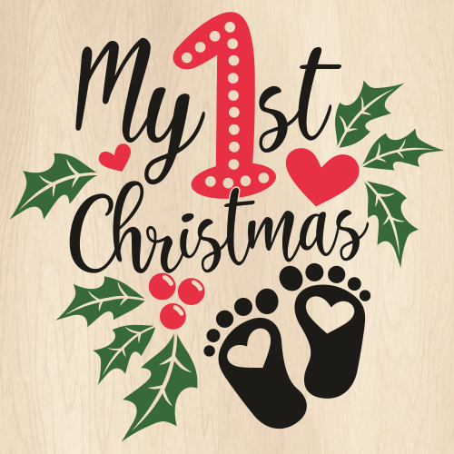My-First-Christmas-Svg