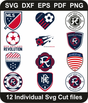 New-England-Revolution-Fc-Svg-Bundle