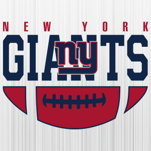 New York Giants Ball Logo Svg