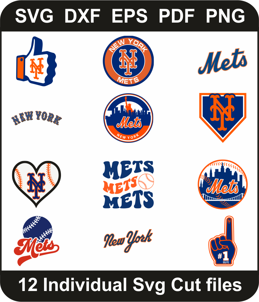 New York Mets Svg Bundle Png online in USA