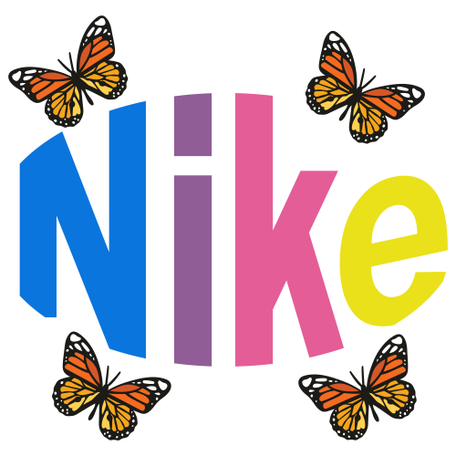 Nike Butterfly Svg Nike Multicolour Svg Nike Butterfly Svg Cut Files Jpg Png Svg Cdr Ai Pdf Eps Dxf Format