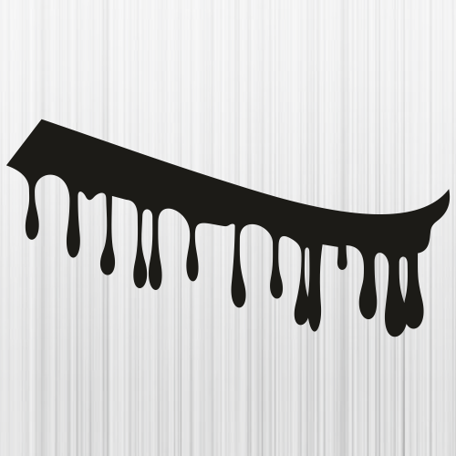 Dripping Nike Logo Svg