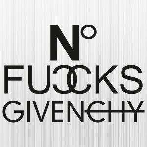 No-Fucks-Givenchy-Logo-Svg