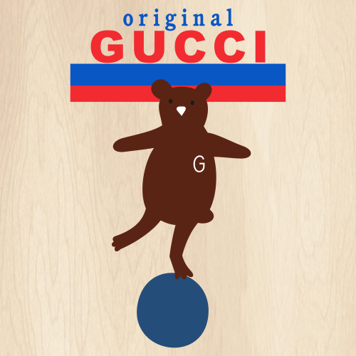 Original Gucci Bear Svg