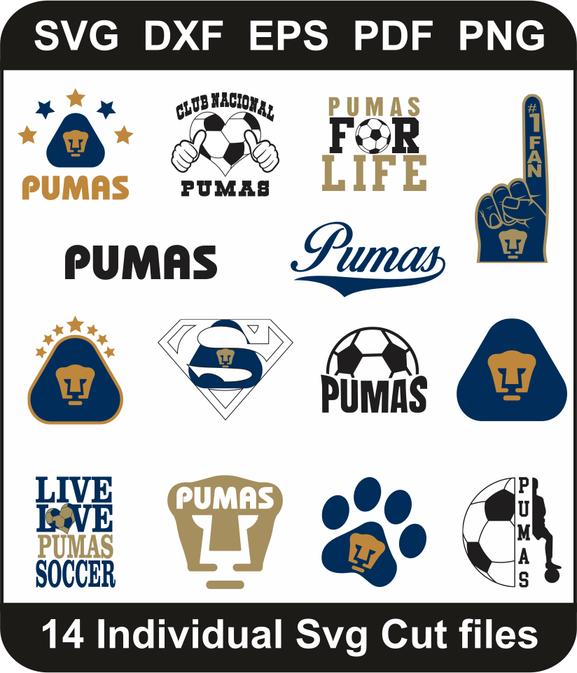 Pumas-FC-Bundle-Svg