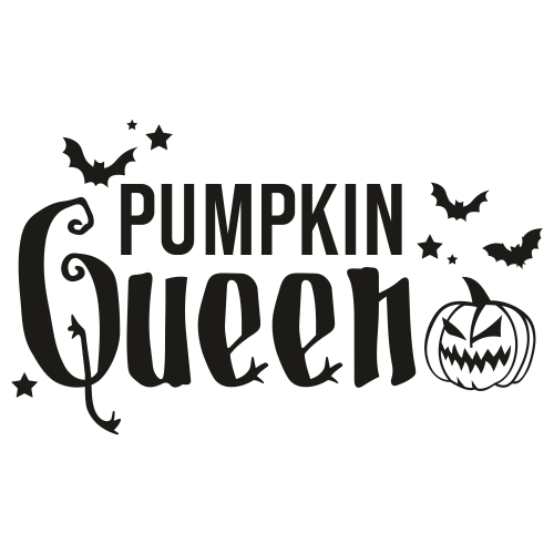 Pumpkin Queen Pooky Halloween Svg