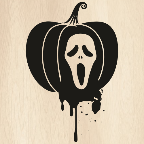 Pumpkin-Scream-Halloween-Svg