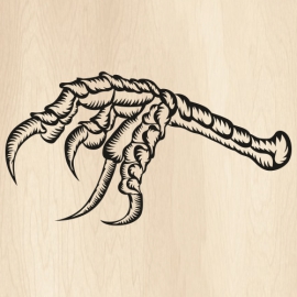 Raptor Claws SVG