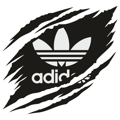 Ripped-Adidas-Logo-Svg