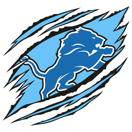 Ripped-Detroit-Lions-Logo-Svg