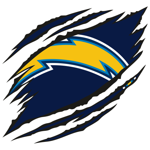 Ripped-Los-Angeles-Chargers-Logo-Svg