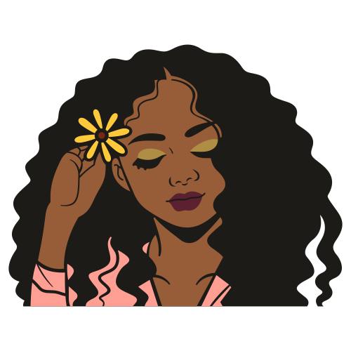 Download Long Hair Afro Woman Svg Sexy Woman With Sunflower Svg Fabulous Queen Logo Black Woman Face Svg Cut File Download Jpg Png Svg Cdr Ai Pdf Eps Dxf Format