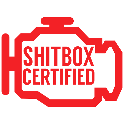 Shitbox Certified Red Svg