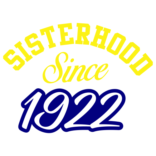 Sisterhood Since 1922 Sorority Svg