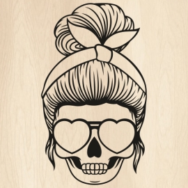 Mom-Life-Skeleton-Svg